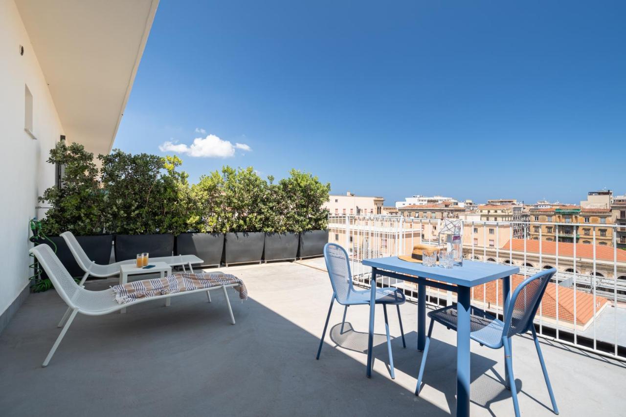 Suite Al Centro Di Palermo Con Terrazza Privata ภายนอก รูปภาพ